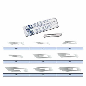 FEATHER Surgical Blade - Stainless Steel (FEATHER) - 100ea/pkg 